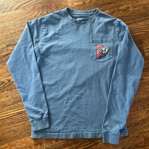 KA for Her Knights Tops - KA for Her Knights The University of Alabama Long Sleeve Pocket T-Shirt Small